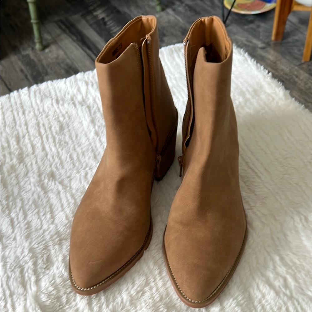 Tan Ankle Boots